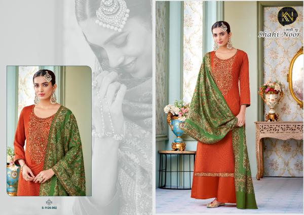 Alok Kulnidhi Shahi Noor Pashmina Designer Exclusive Dress Material